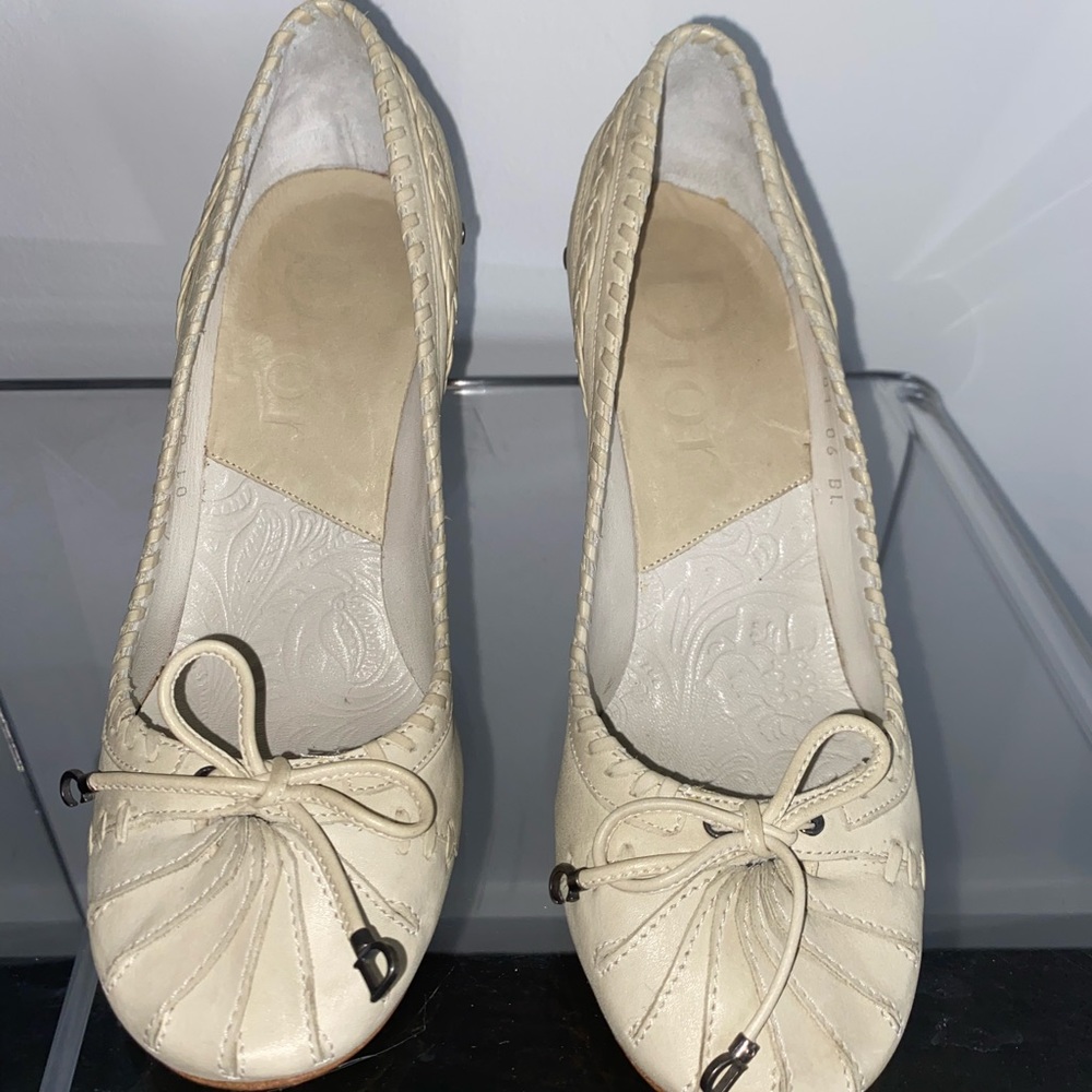 Dior cone shape heels